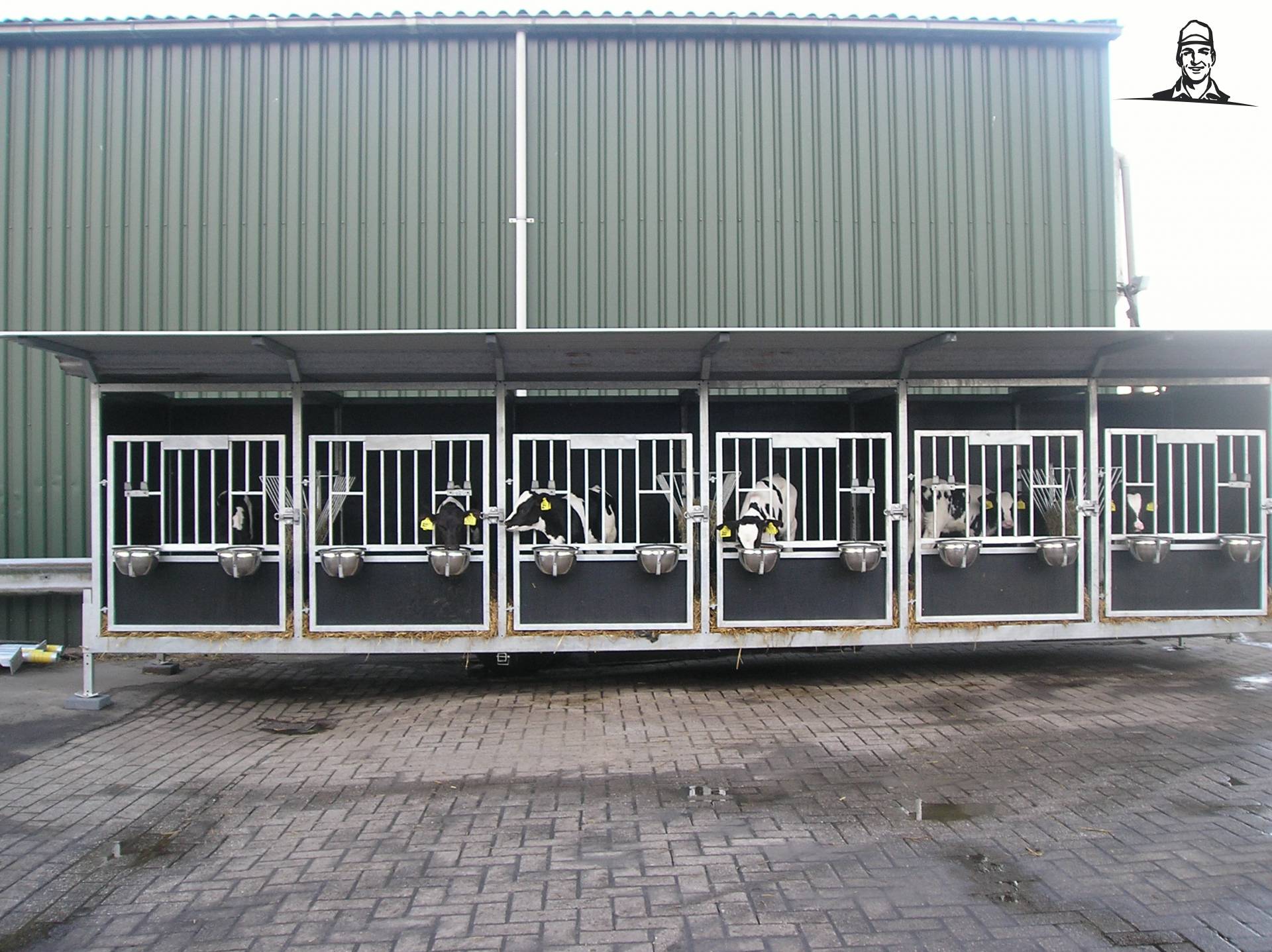 kalverhokken buiten van NoudBrinke