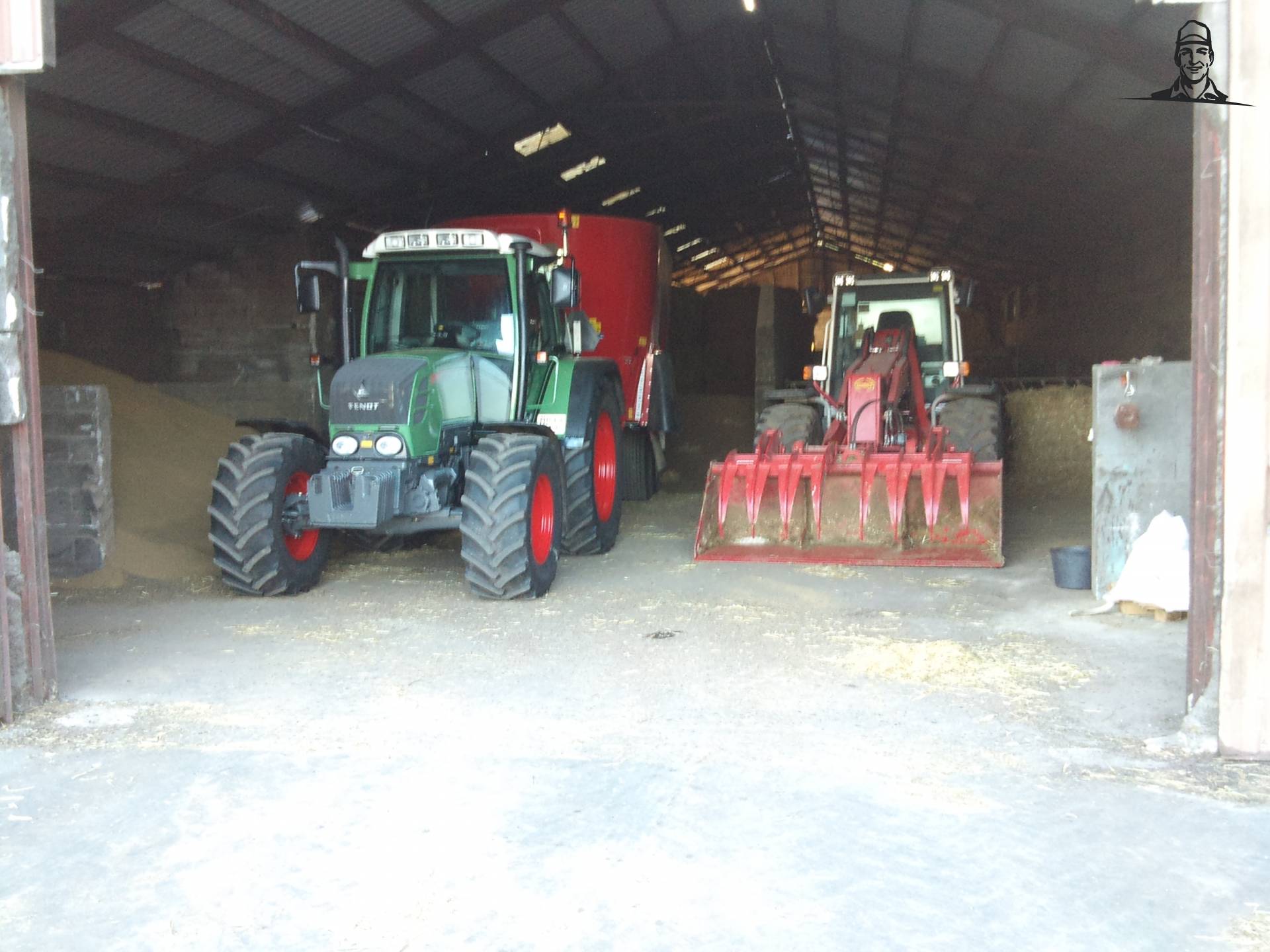 Fendt en Redrock van Wimbo