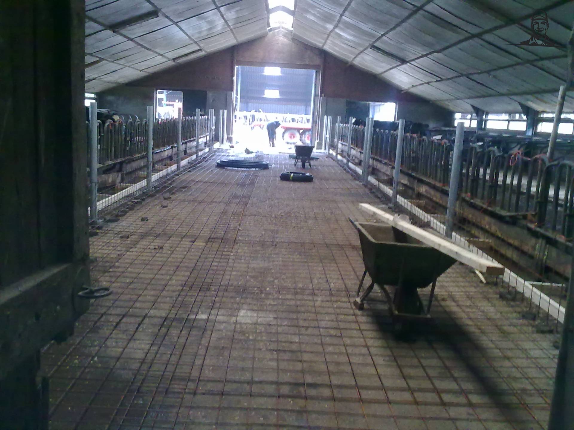 Nieuwe voer hekken  van DeutzD40L