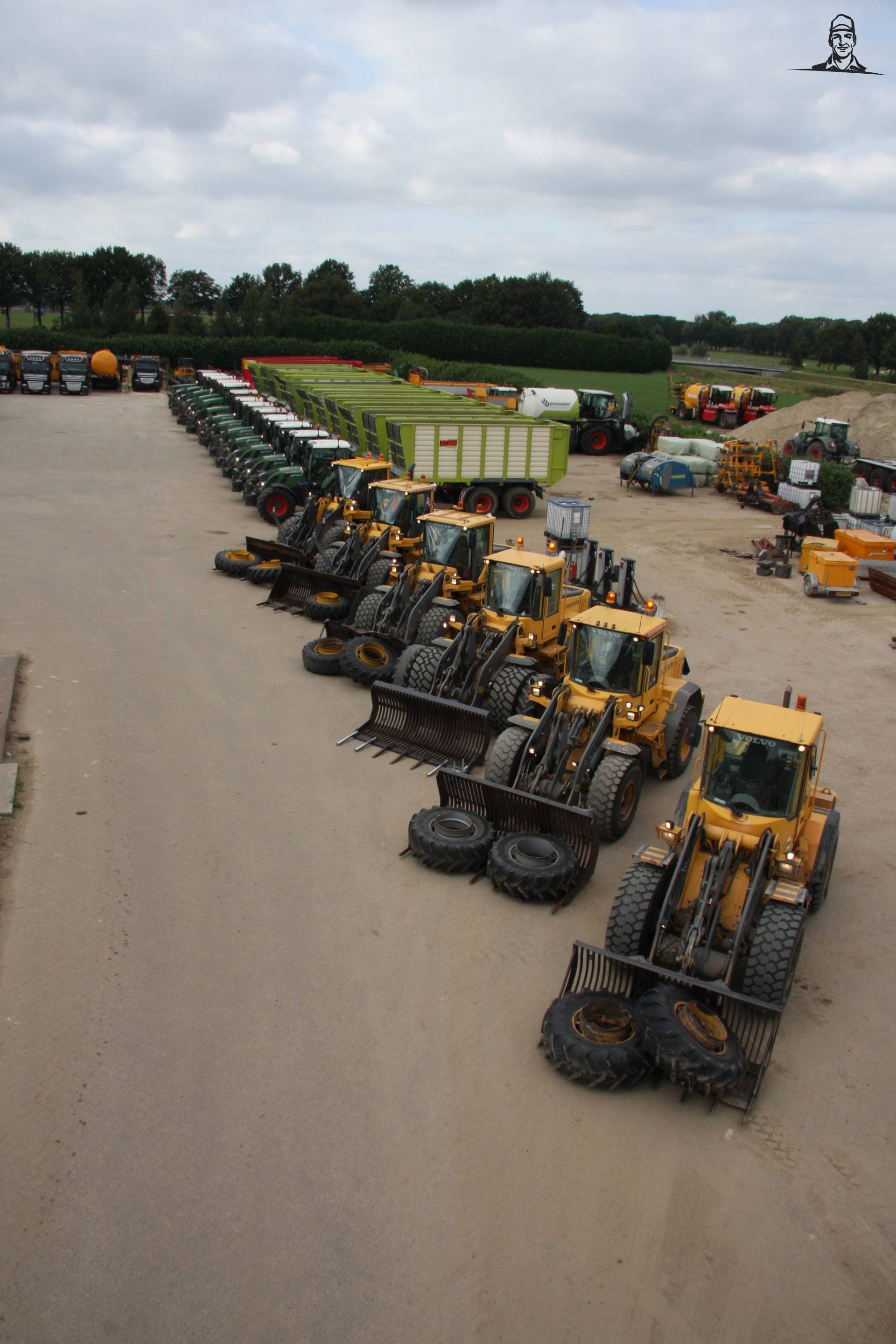 Grashakselmaterieel Loonbedrijf Jennissen van Green