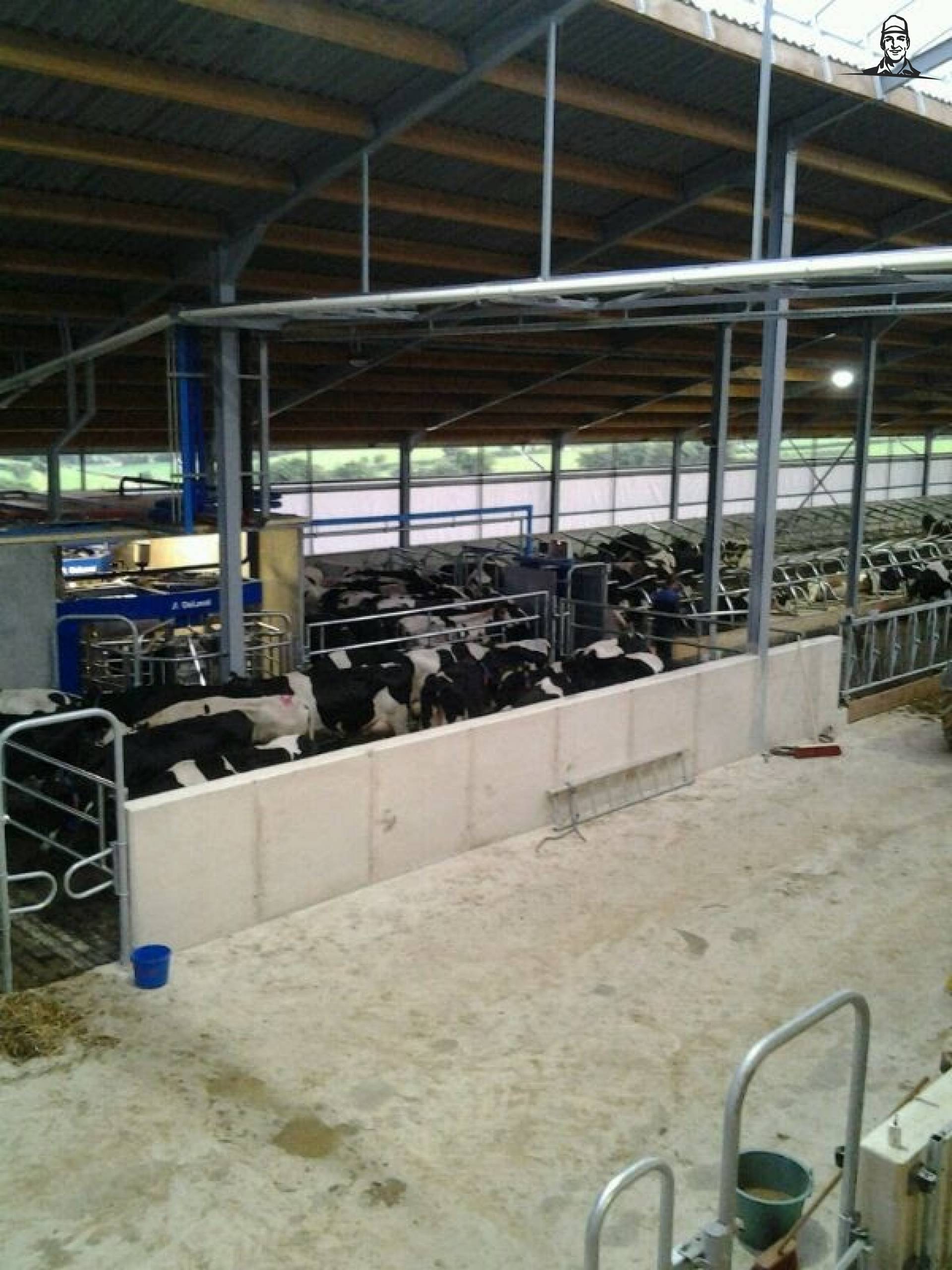 De(Laval) melkrobot's melken nu ook bij Jop456 van Grasbaal