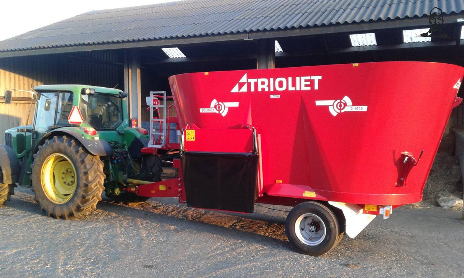 de nieuwe mengwagen is deze geworden van Nieuwsgrazer