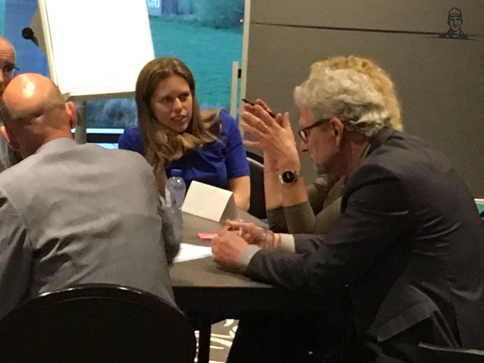 Praten over de toekomst van de landbouw van Nieuwsgrazer