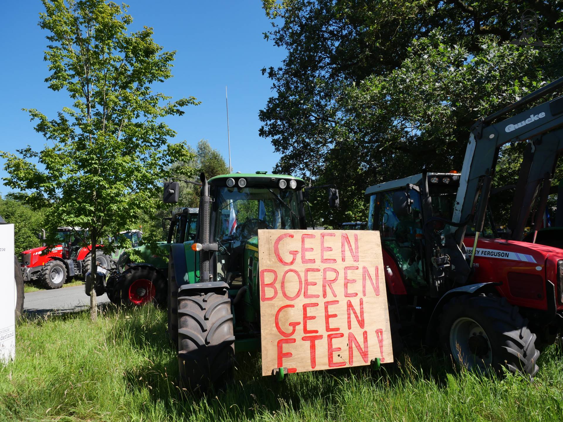 Boerenprotest Stroe van Grasbaal