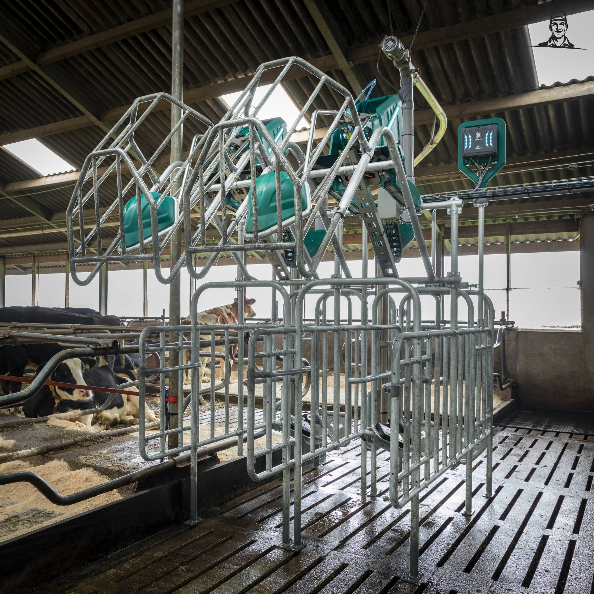  CowToilet van Hanskamp vermindert stikstofverlies in melkveestal  van Grasbaal