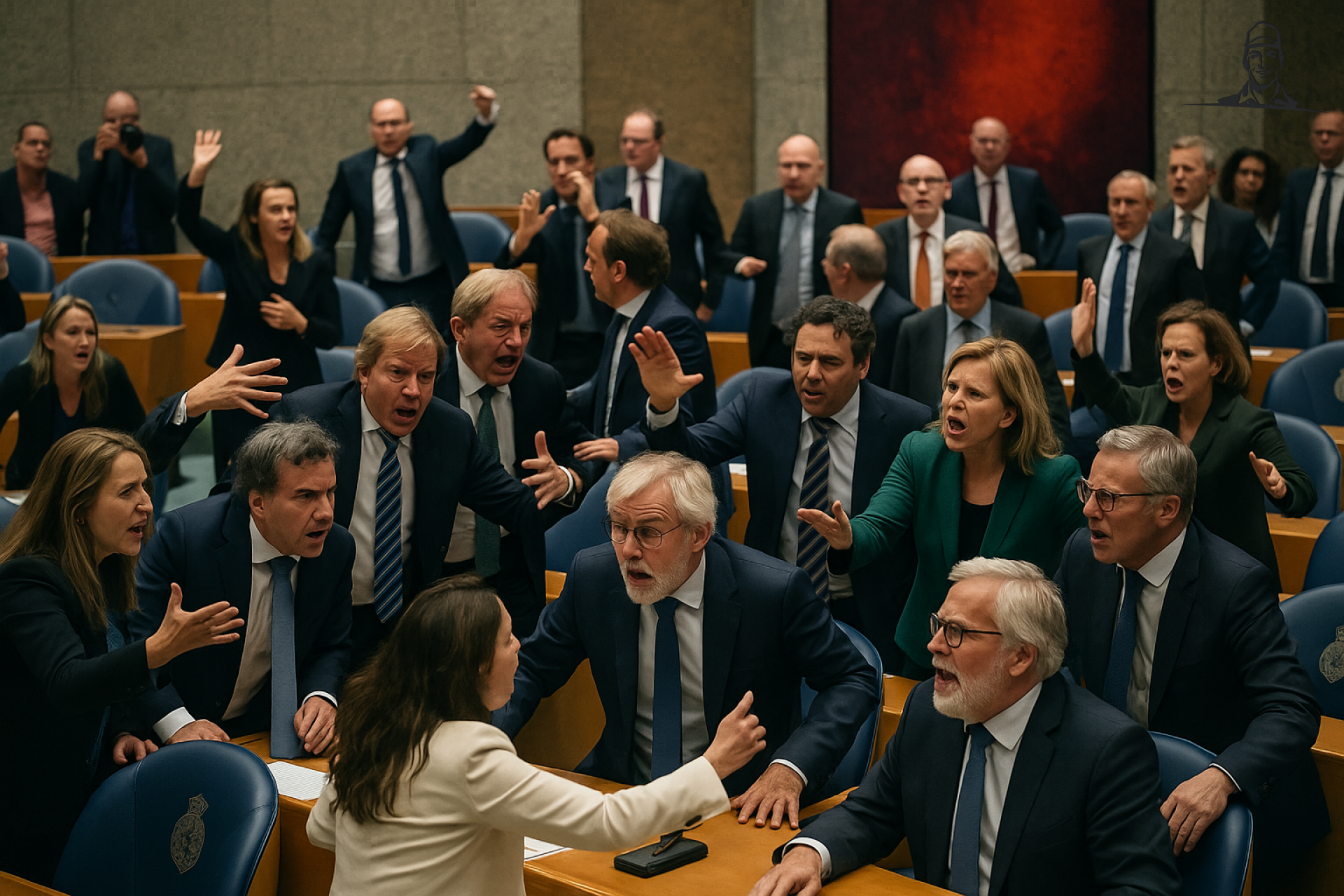 Chaos in Tweede Kamer na besluit Wilders van Grasbaal