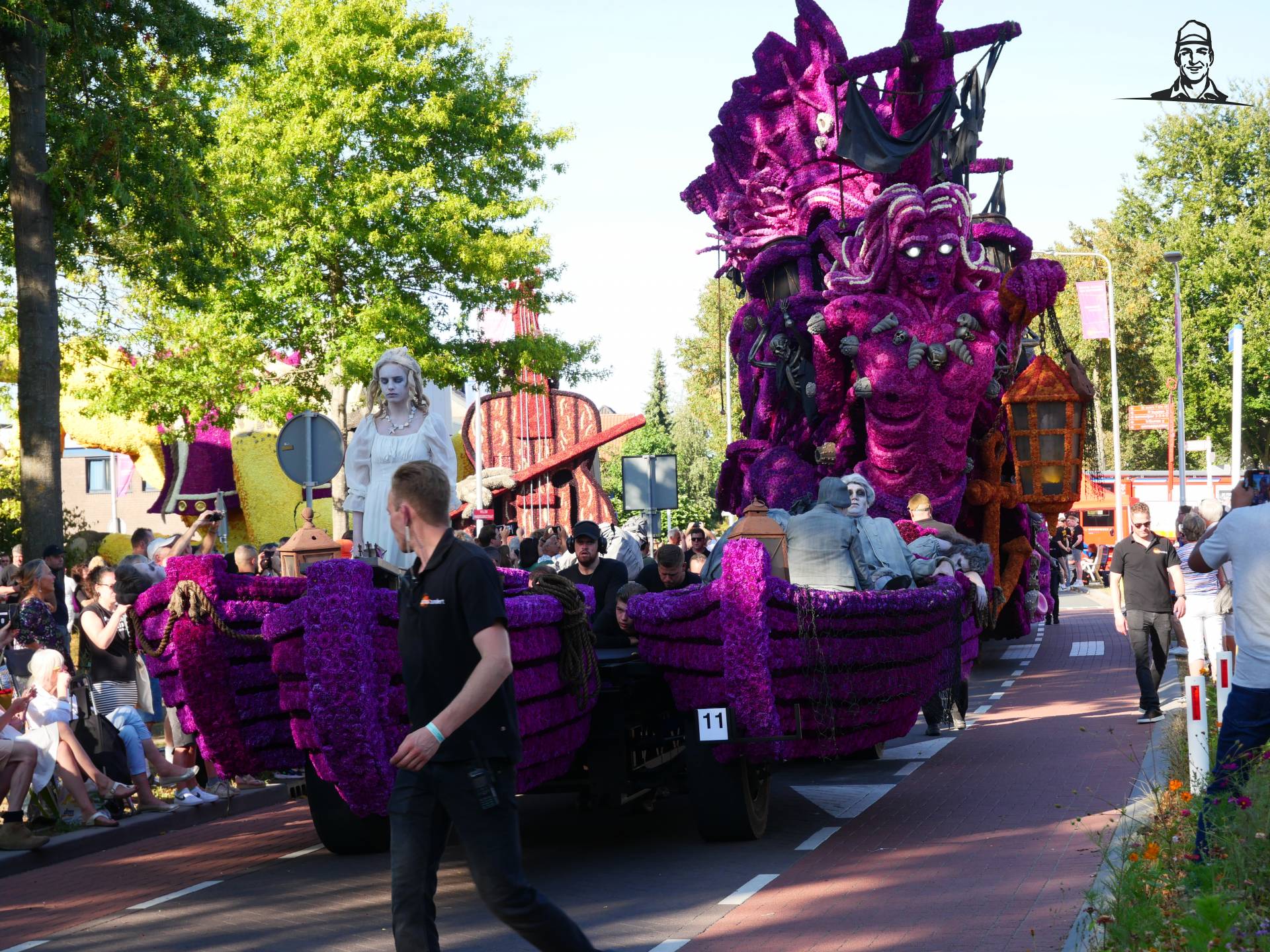 Bloemen blijven een publiekstrekker. van Grasbaal