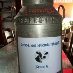 Melkbus (leskist over de koe)