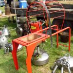 hangende surge melotte 19l onder een ijzeren koe 