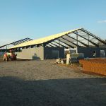 Melkcentrum met drogenstal