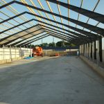 Wachtruimte met een 2x15 Melkstal