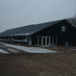 stal van de buitenkant