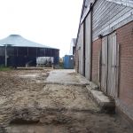 Achterkant oude stal