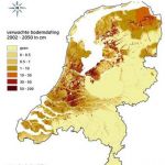 Nieuwe kaart laat bodemdaling in Nederland zien