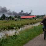 Boerenprotest - Rookgordijn - A7 - Hoorn - politie - brandweer