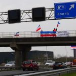 Dagelijks demonstreren bij viaduct Hoorn