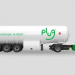 Waterstof vrachtwagen