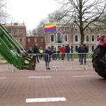 Eerste boeren arriveren bij provinciehuis Haarlem