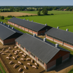 Varkenstallen in Brabants landschap
