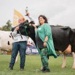 Caroline vd Plas eert de reserve Kampioen